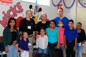 Surgical Mission - Dr. Morin and happy childrens