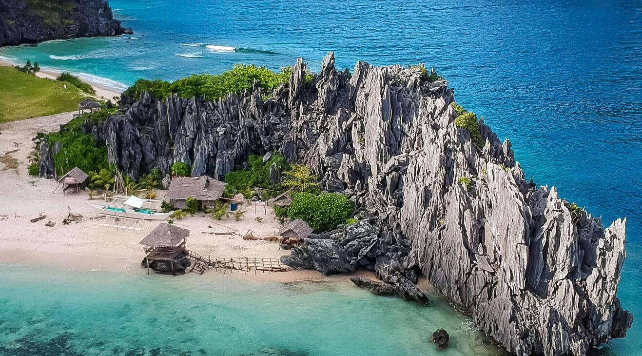 Mission in Guatemala - nature panorama, rocks