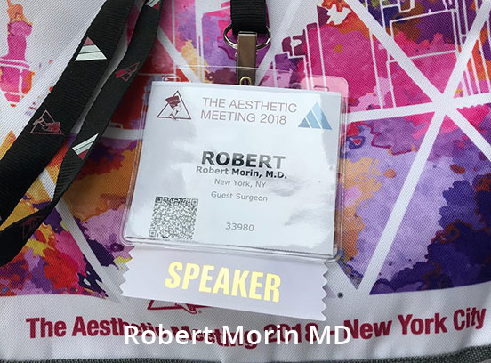 The Aesthetic Meeting 2018 - Robert Morin, MD (Guest Surgeon, Speaker)